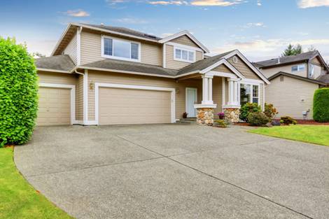 the front of a house