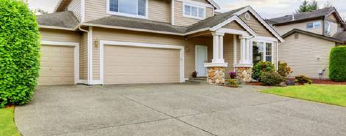 the front of a house